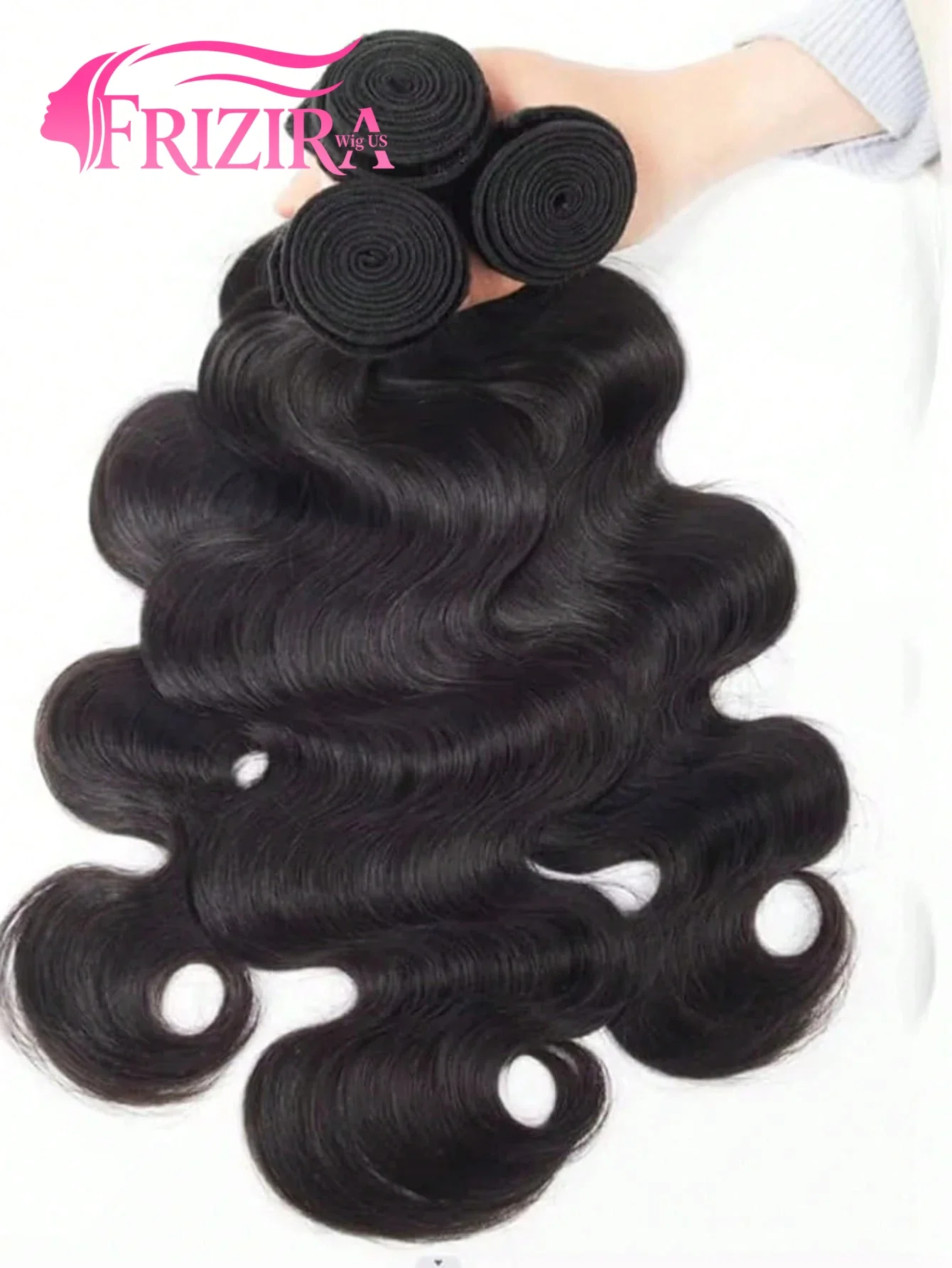 

Body Wave Bundles Human Hair 24 26 28 30 Inch Human Hair 1-4 Bundles Unprocessed Brazilian Raw Weave Bundle Human Hair Extensions For Women Natural Color