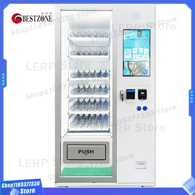 Automatic Vending Machine For Car Snacks Bottled Water Beer Cold Drinks Beverage Dispenser Factory Direct Sales Manufacturing