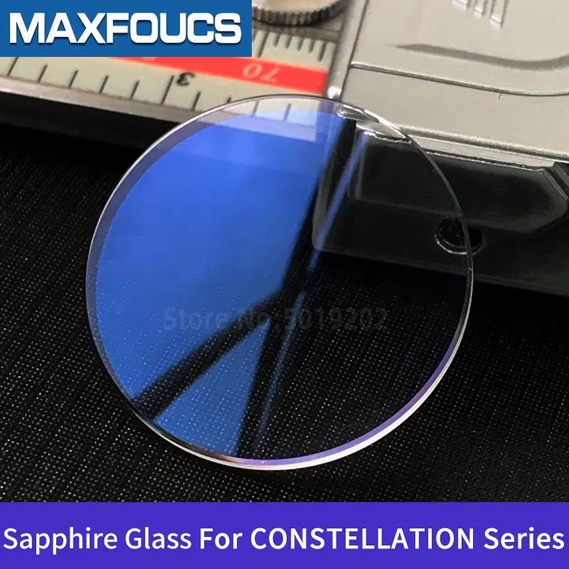 

Sapphire Crystal For CONSTELLATION Series 123.20.27.60.02.004/123.20.35.20.52.002 AR-Coating Parts Watch Glass For OMG Brand