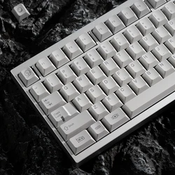 PBTfans Lucy Theme Keycap 146Key PBT Custom Simplicity Keyboard Cap Cherry Profile Key Cap for Mechanical Keyboard 60/65/75/87