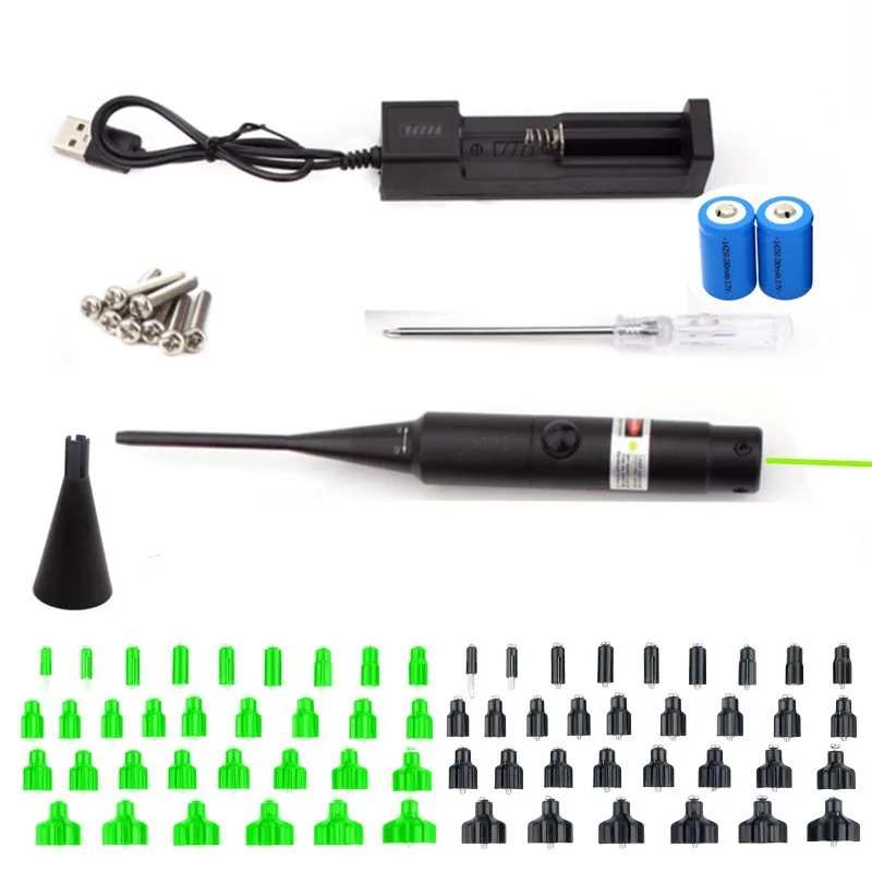

64 Key Dry Laser Pointer Zeroing Adapter with Infrared Red Laser Leveler for Hunting