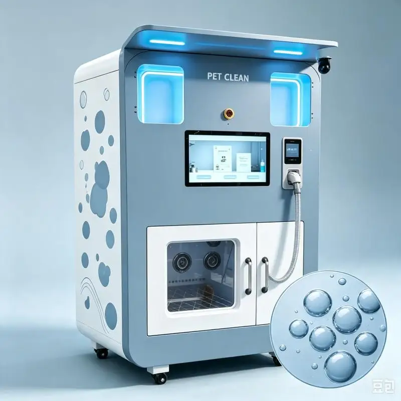 Intelligent Pet Wash Vending Machine Dog Bath System Automatic Grooming Equipment Digital Control Customized