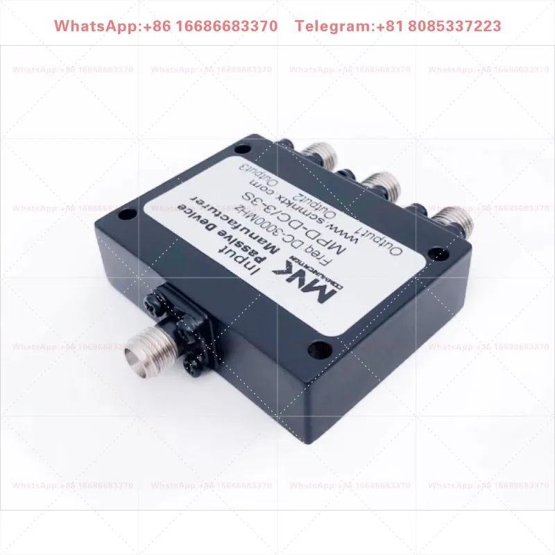 Female Power Divider - DC-3000M Microstrip Three-Point & DC-3G Resistive Three-Way