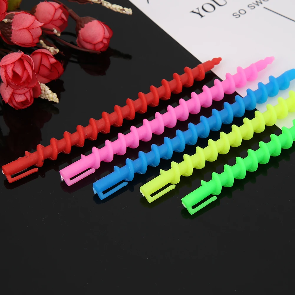 

Hair Perm Rods Spiral Hair Perm Rods DIY Plastic Long Hair Rollers Heatless Hair Rods Curlers Hair Curling Rods for Women Girls