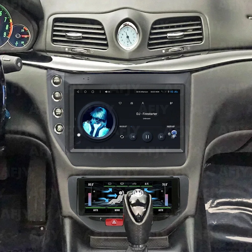 

9" For Maserati GT 2007 2008 -2015 Car GPS Navigation with wireless CarPlay Android Auto and HD Touch screen Multimedia Stereo