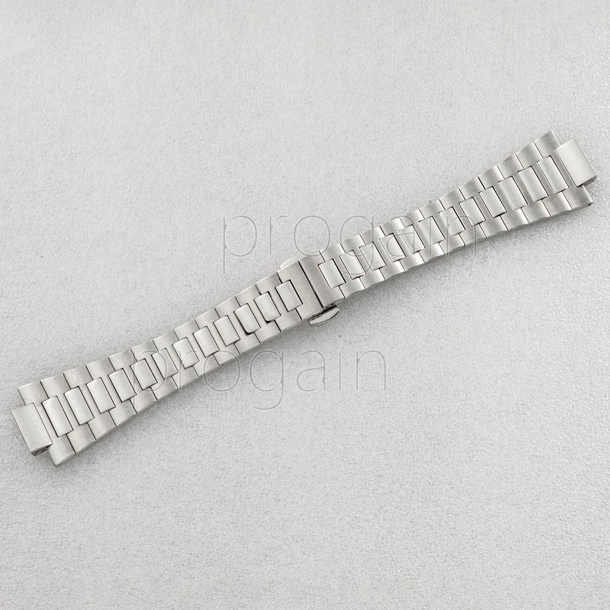 25mm Watch Strap Bracelet Rose Gold Silvery 316L Stainless Steel Solid Butterfly Buckle for Nautilus Accessories Mod Parts