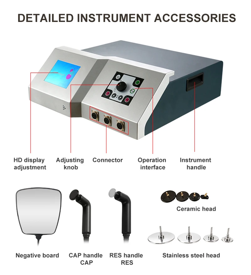 High Frequency Slimming/Diathermy therapy RF Body Physiotherapy Machine Rehabilitation Pain Relief Massager Equipment