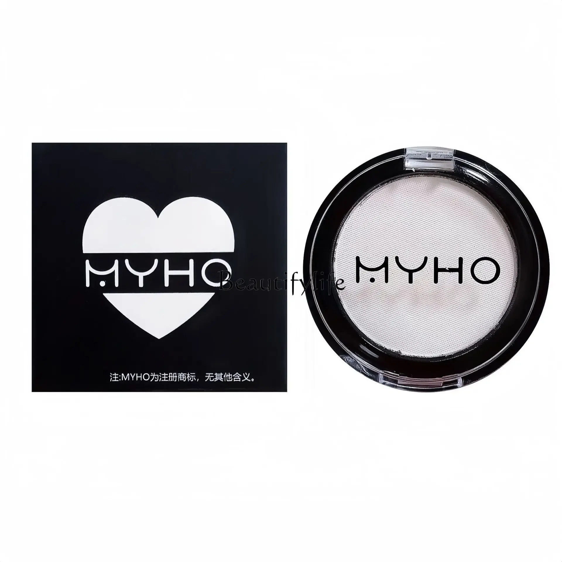 

Matte gills and cheeks dual-purpose eyeshadow disc, powdery, delicate and long-lasting brightening, color-developing eyeshadow