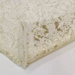 Relief Jacquard Stoff, rosa Gold -Bräunungsdesign, Nähmaterial, Cheongsam -Kleid, 145 cm verkauft von 8 Hauptverkäufe Golden Brocada Stoff - №4