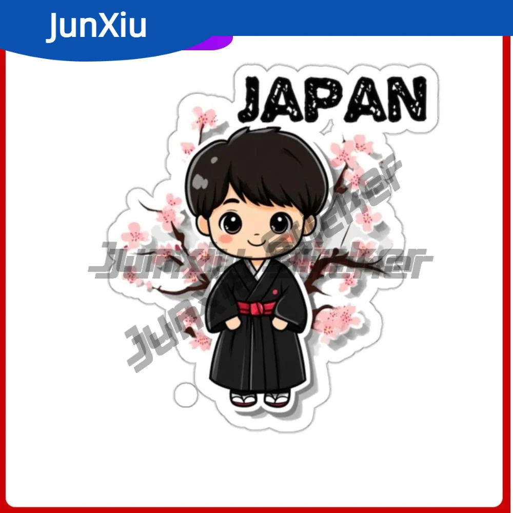 

Japan Travel Stickers Funny Motorcycle Bumper Truck Pickup Camper Car Body Refrigerator Wall Sticker Sheet Traveler's Scrapbook