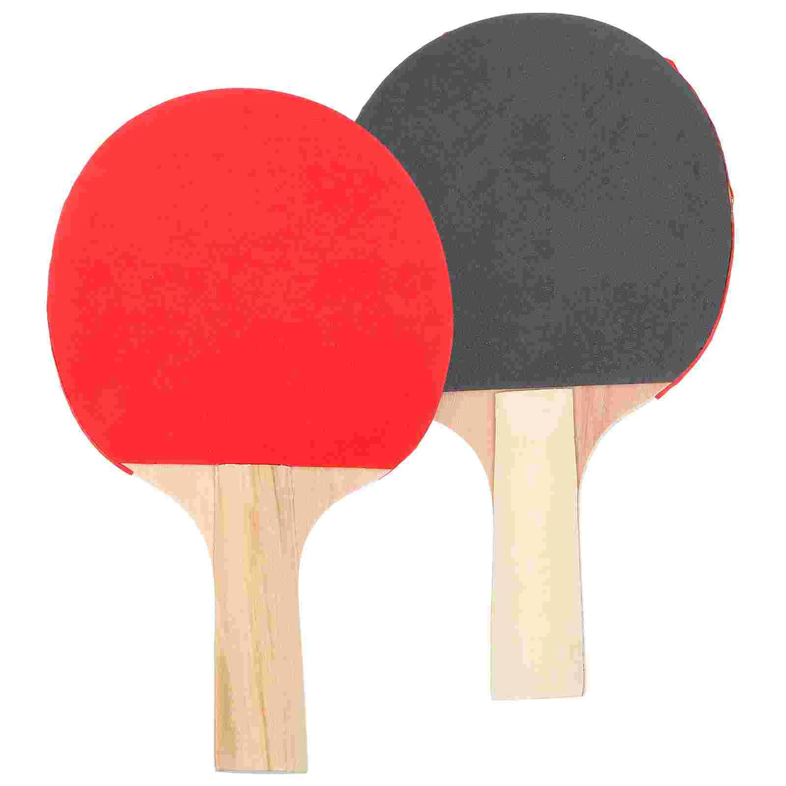 

Wooden Table Tennis Racket Training Comfortable Grip Paddle Sturdy Rackets Bat Bats