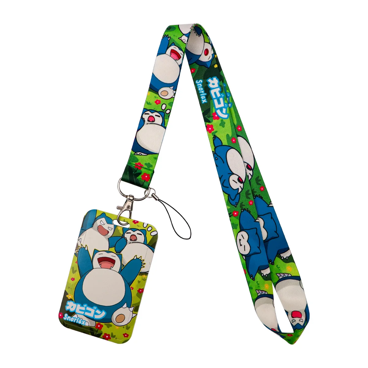 الكرتون أنيمي بوكيمون حامل أوراق الاعتماد اسهم لطيف ل مفتاح الرقبة حزام لبطاقة شارة الصالة الرياضية المفاتيح كيرينغ اكسسوارات الهدايا