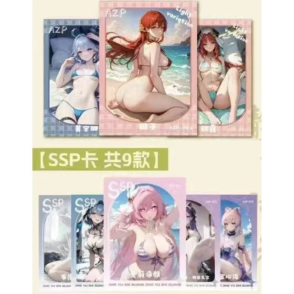 Factory Direct Sales Fuka Goddess Story Collection Cards Sexy Original Redemption Prizes Style Anime Girls Trading Cards Tcg