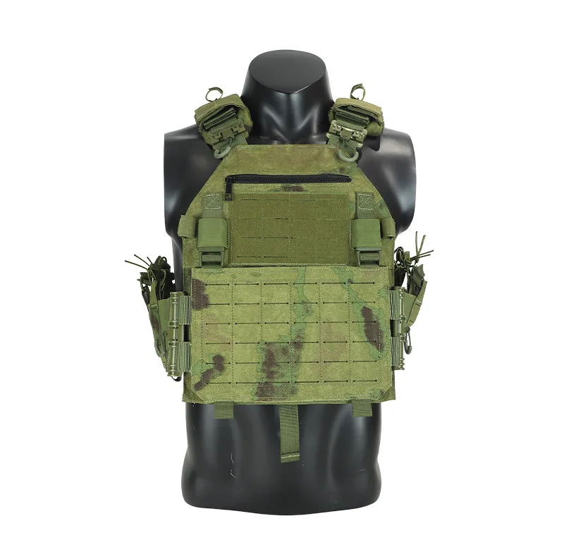 Men's military enthusiast outdoor tactical vest multi-functional nylon oxford cloth breathable training jacket