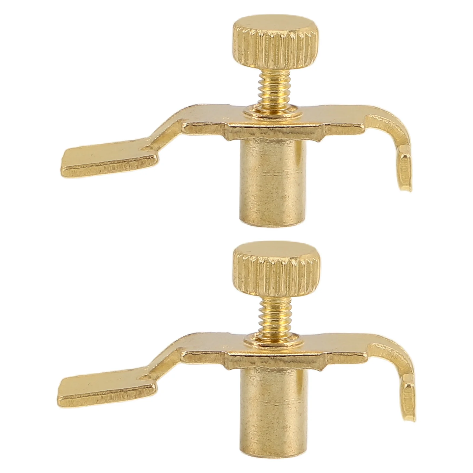 

2Pcs Gold-Plated Fine Tuners for Erhu Precise String Adjustment Portable Durable Chinese Violin Accessories Professional Musical