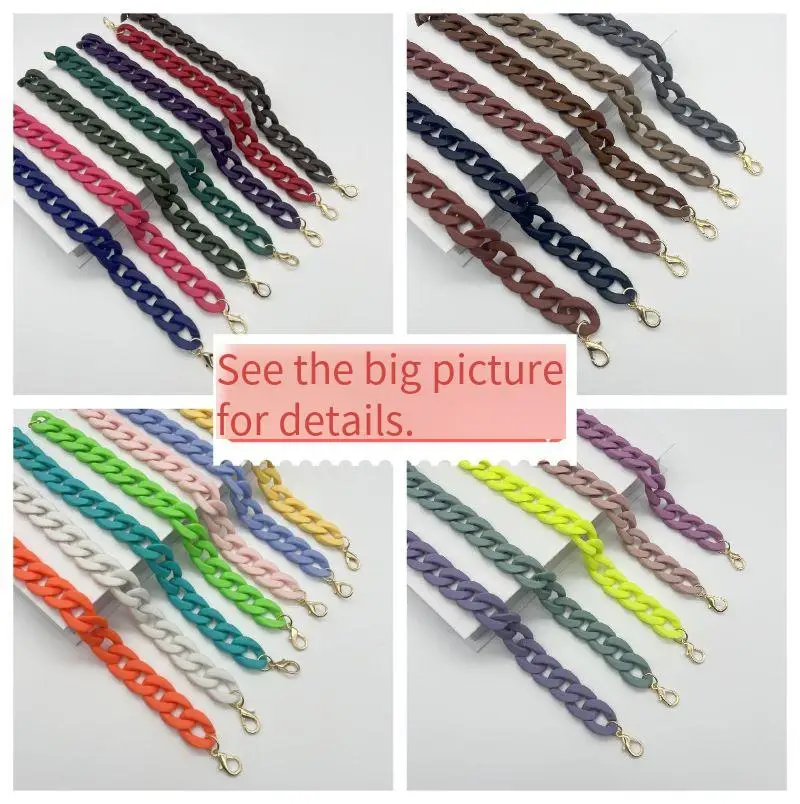 37cm Women Bag Strap Replacement Long Panel Wide Bag Chain Advanced Chain Accessories Fashion Bag Accessories