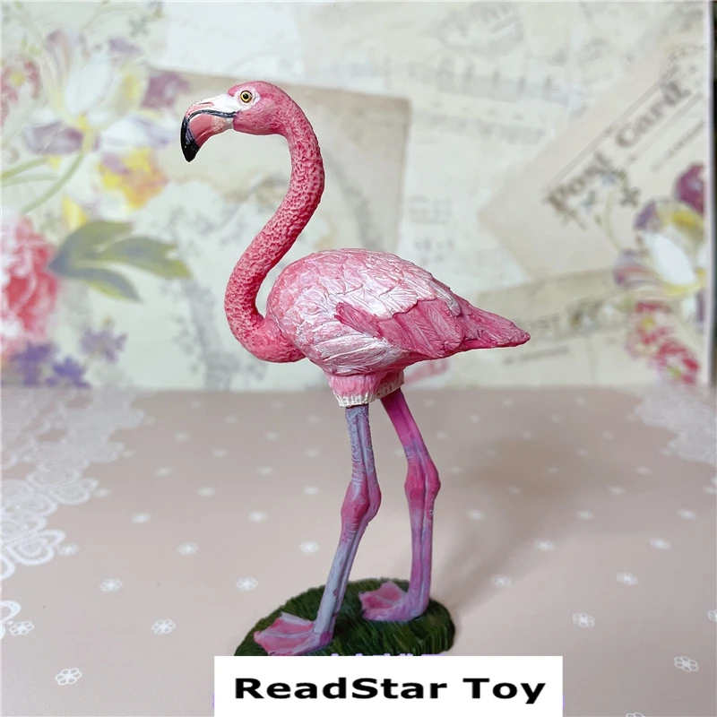 

pvc figure animal model flamingo