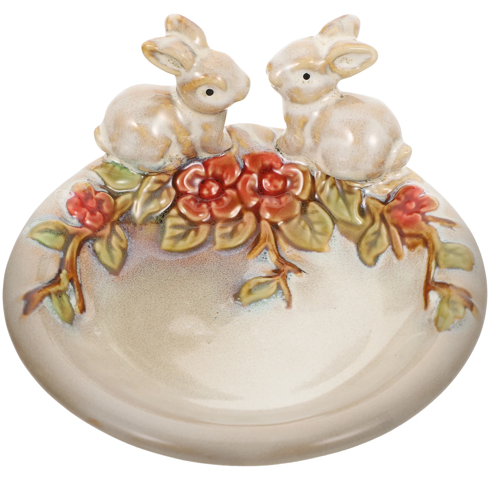 

Ceramic Storage Tray Elegant Dessert Plate Serving Tray for Snacks Jewelry Display Home Decor Accessory Fruit Plate Desktop