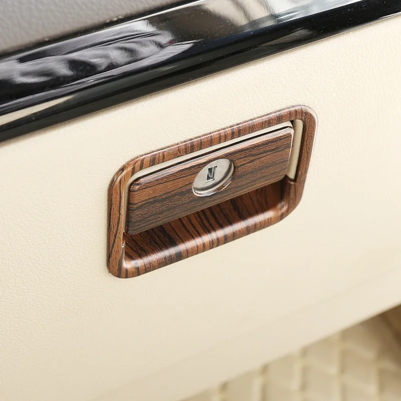 

For Toyota Land Cruiser Prado FJ150 150 LC150 2014-18 ABS Car Glove Box Switch Frame Cover Trim Sticker Car Accessories