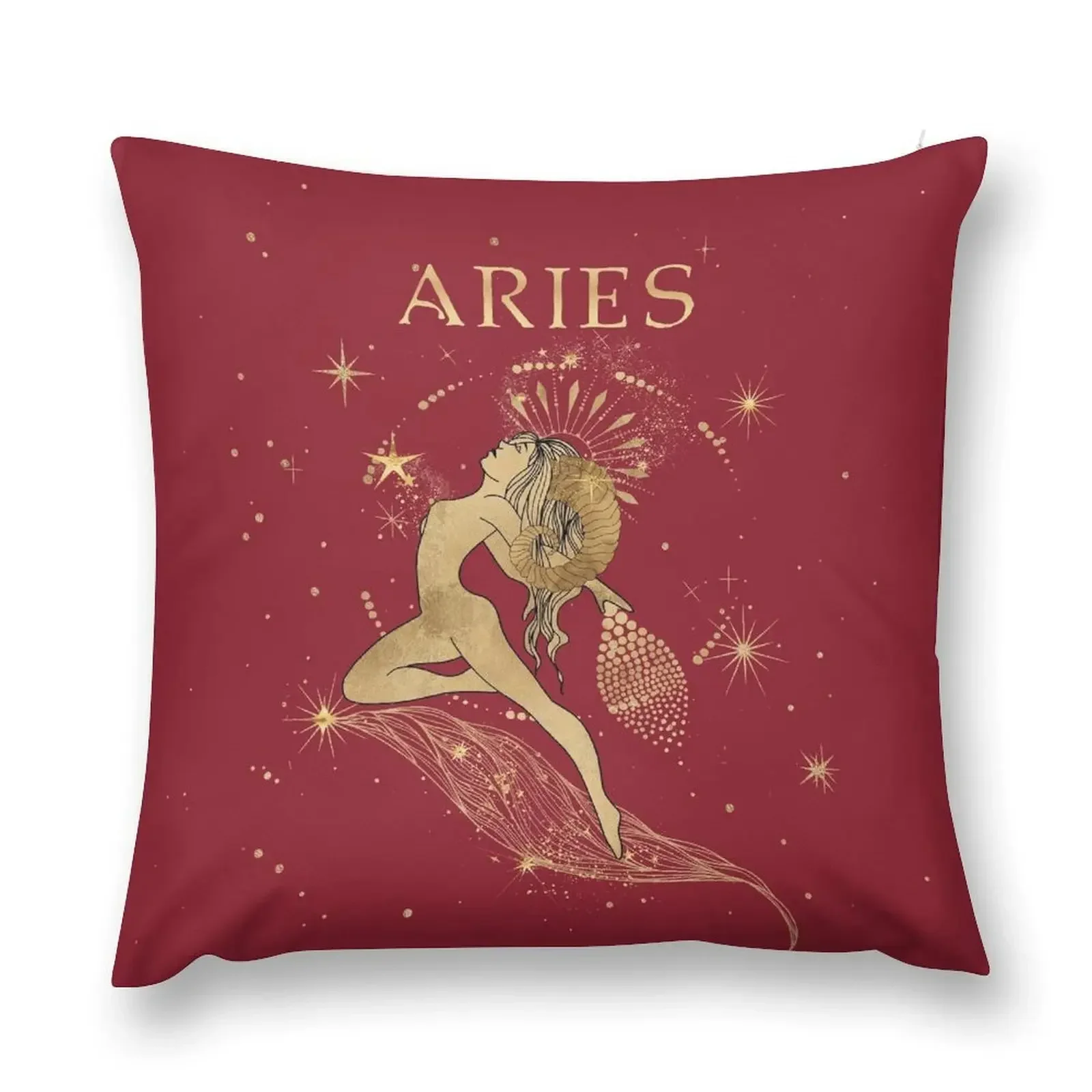 Aries zodiac woman Throw Pillow Cushion Covers For Living Room Christmas Pillow Covers pillow