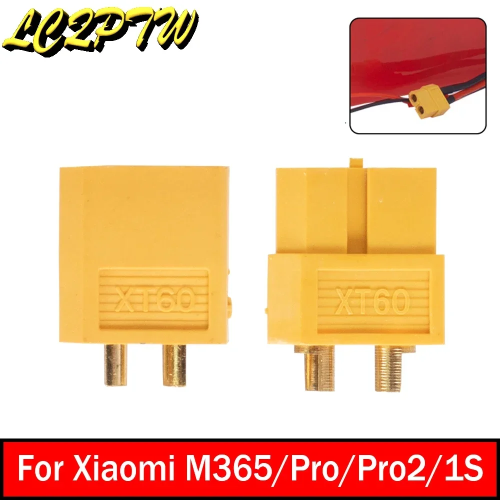 Electric Scooter XT30 Male Female Bullet Connectors Plugs for Xiaomi M365 Pro 1S Ninebot Max G30 Battery Charger Xt60 Connector