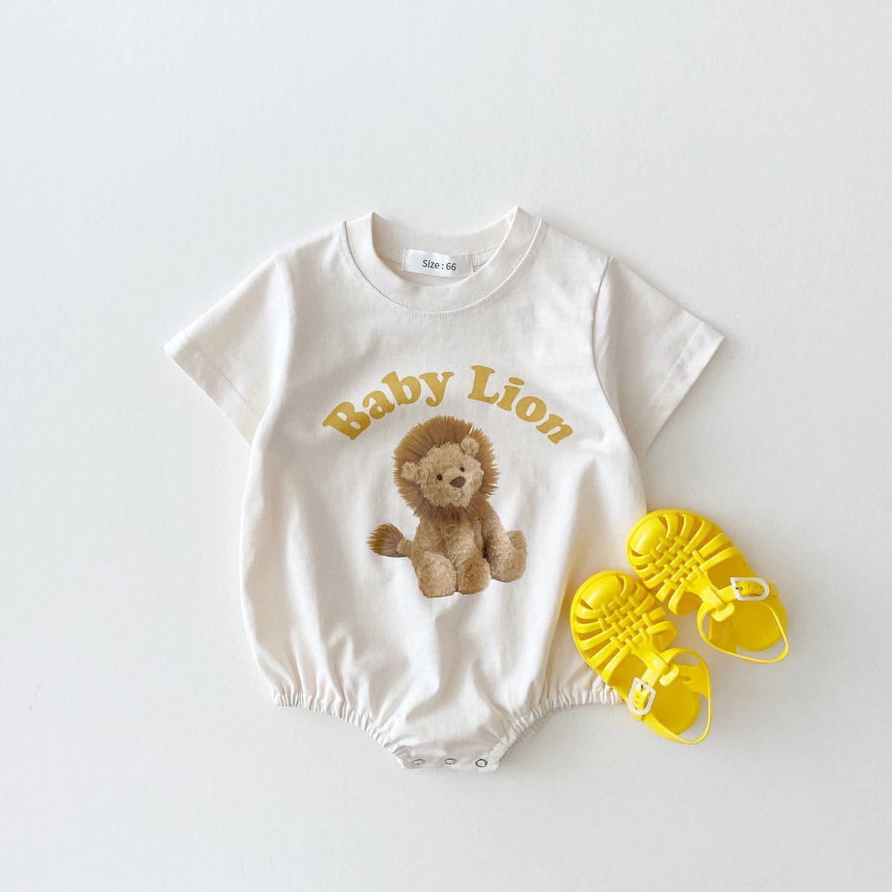 Newborn Baby Jumpsuit Printed Casual Long Short Sleeve Baby Boy Girl Clothes Spring Summer