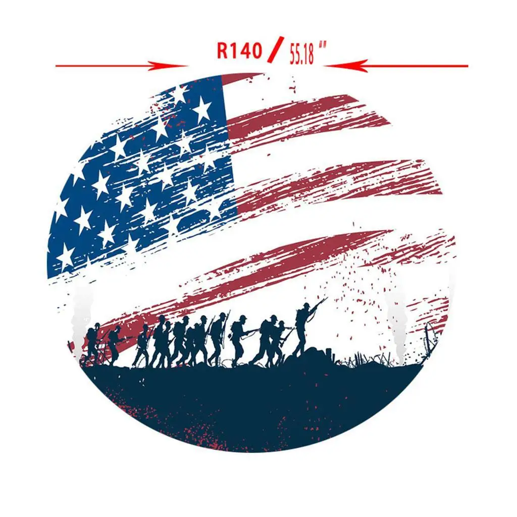 

Waterproof Elastic Round Table Cloth Non Slip 3D Pattern Polyester Table Cover for Celebration Event
