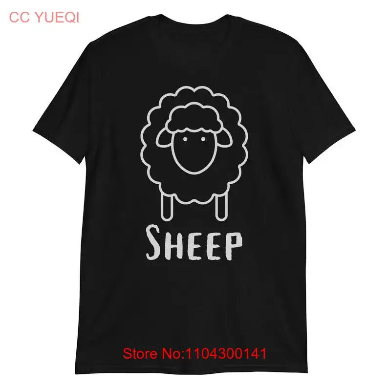 

Black Sheep Halloween Costume T Shirt long or short sleeves