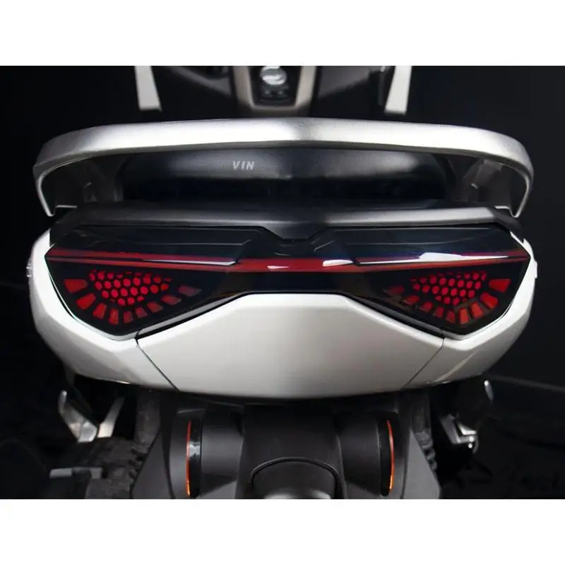 Tail Light For NMAX 155 NMAX155 2020-2024 Modification Tail Light Brake Turn Signal Tail LED Light Honeycomb Turning Taillights