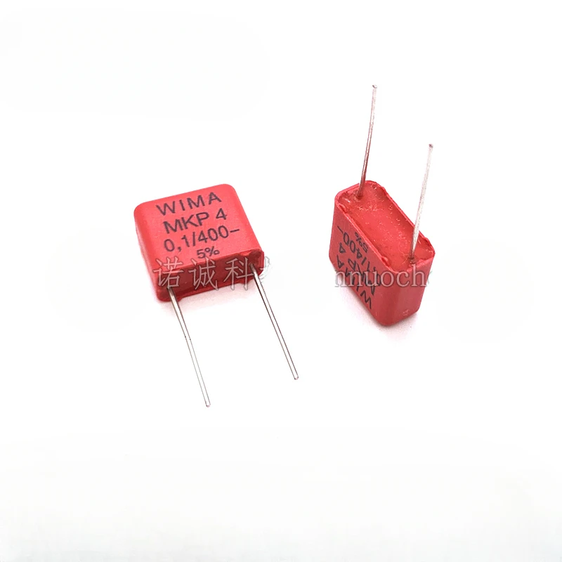 5PCS/20PCS WIMA MKS4 0.1UF 400V 400v0.1UF foil film capacitor 400V100nF 100NF 400V104 104 Foot distance 10MM