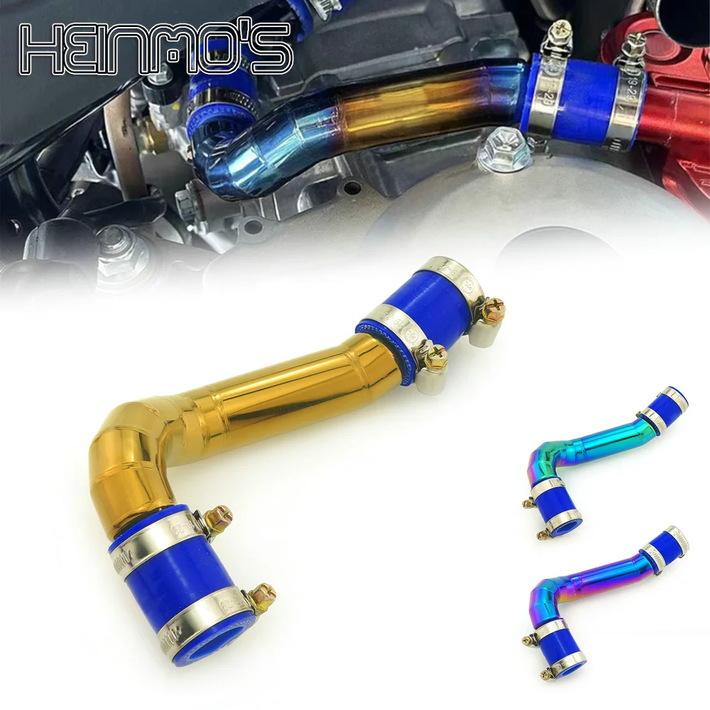 Exhaust Tube Stainless Steel Intake Pipe For YAMAHA X-MAX 300 2013 2014 2015 2016 2017 2018 2019 2020 2021 2022 2023 2024