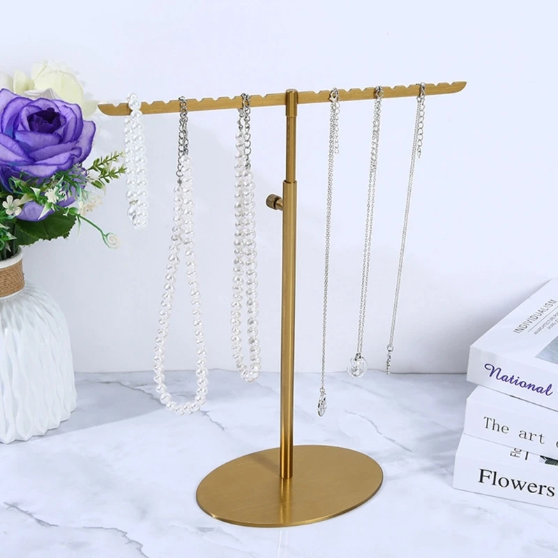 

LX9D полка для ювелирных изделий для украшения бутика, экономия пространства, металлический органайзер для сережек