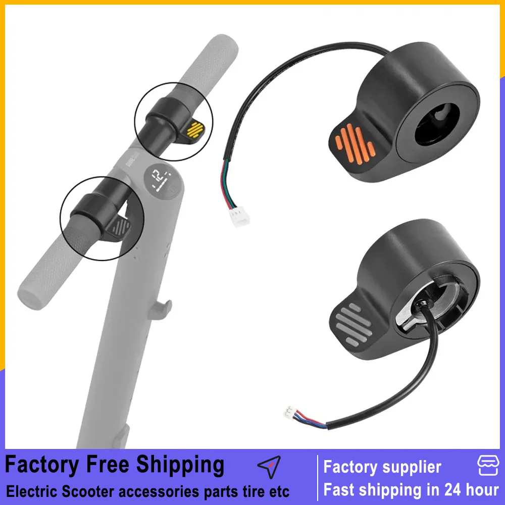 Electric Scooter Throttle Accelerator for Segway Ninebot E22 E25 E45 E-scooter Finger Button Brake Dial Thumb Accelerator Parts
