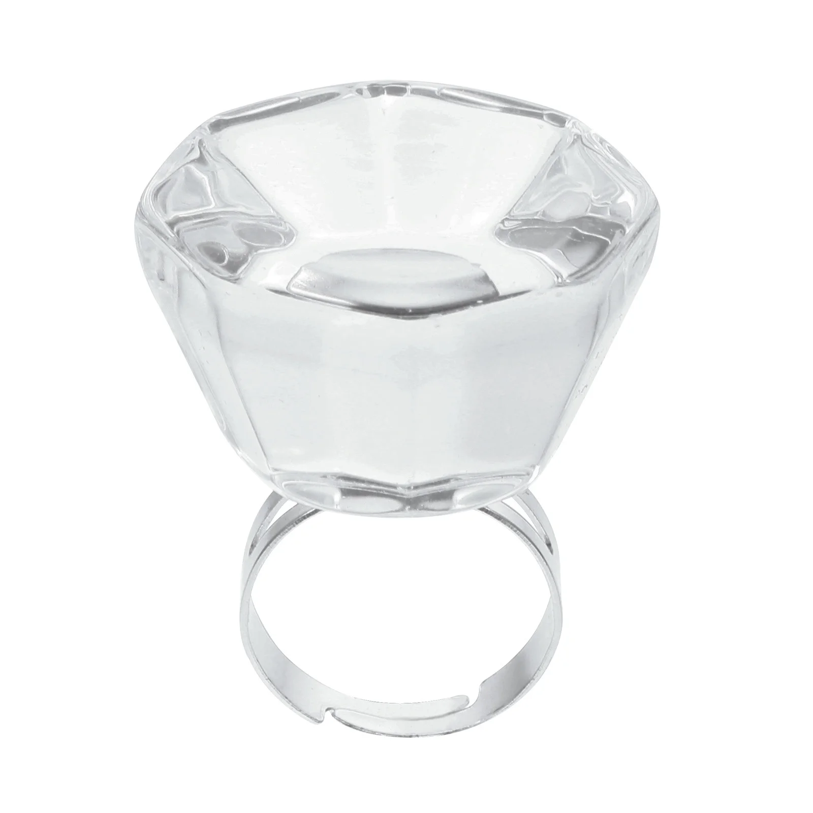 

1Pcs Crystal Ring Cup Adjustable Pigment Holder for Eyelash Extension Eyebrow Tattoo Salon Supplies Lash Grafting Glue Ink