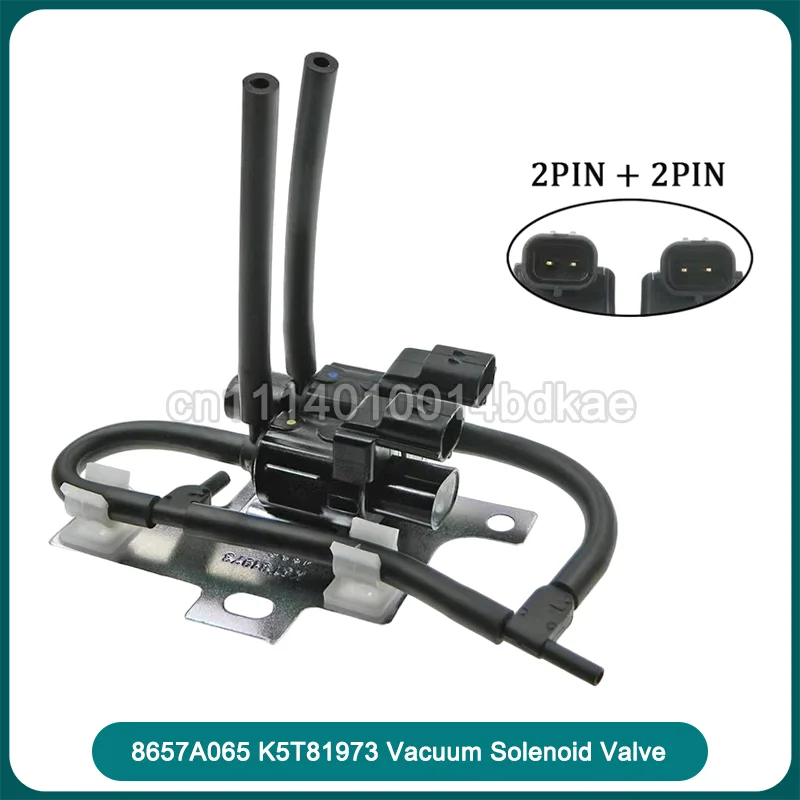 8657A065 K5T81973 Vacuum Switch Solenoid Valve Pressure Control Replacement for 2.5L Diesel Engine System Part Auto Accessory