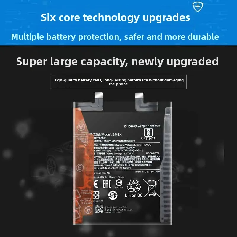 

BM4X BM55 BP42 for Xiaomi 11pro/11ultra/11lite Mobile Phone Battery High Capacity Battery Replacement Bateria with Tools