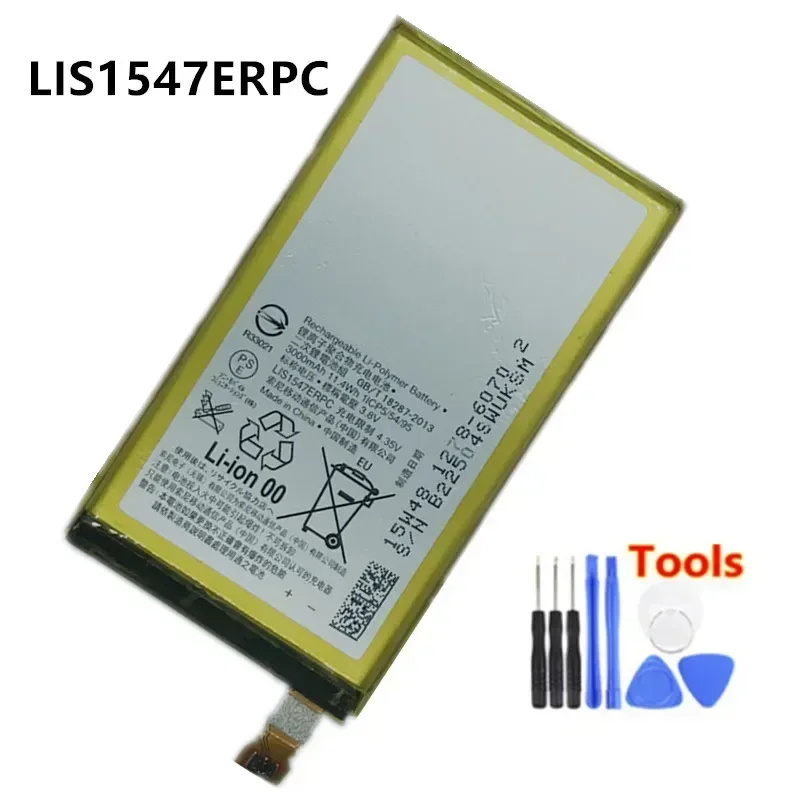 

New 3000mAh LIS1547ERPC Replacement Battery For SONY Xperia Z2 Compact Z2A Z2 Mini ZL2 SOL25 D6563 Z2mini Batteries + Free Tools