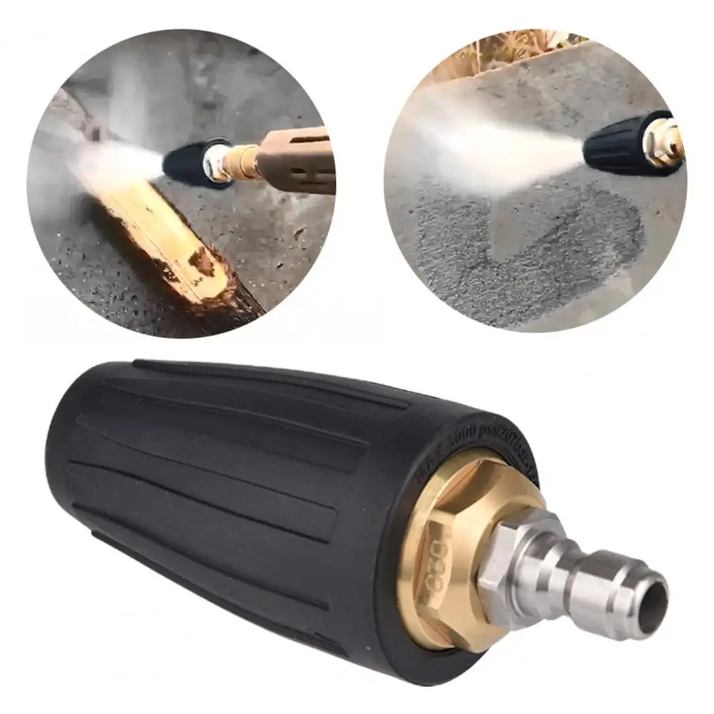 Rotating Nozzle for High-pressure Reliable Partner for High-pressure Operations High-pressure Rotating Brass Nozzle for 4000 Psi