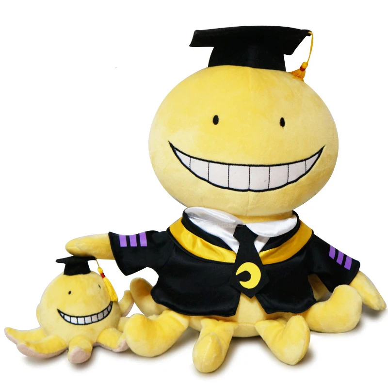 

Korosensei Koro Sensei Plush Doll Octopus Teacher Anime Assassination Classroom Cosplay Props Stuffed Animal Toy Graduate Gift