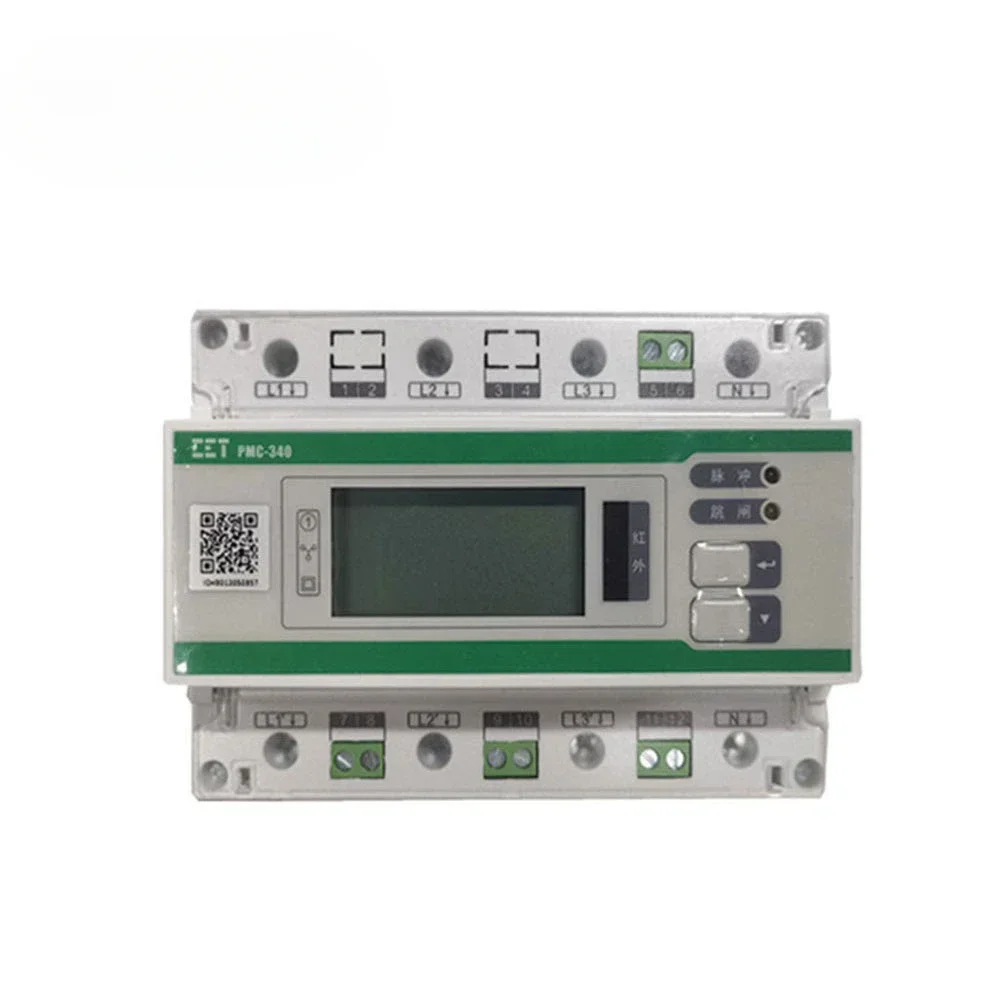 CET PMC-340 3 Phase AC Backlit LCD Display Digital Smart Energy Meter for Industrial Metering