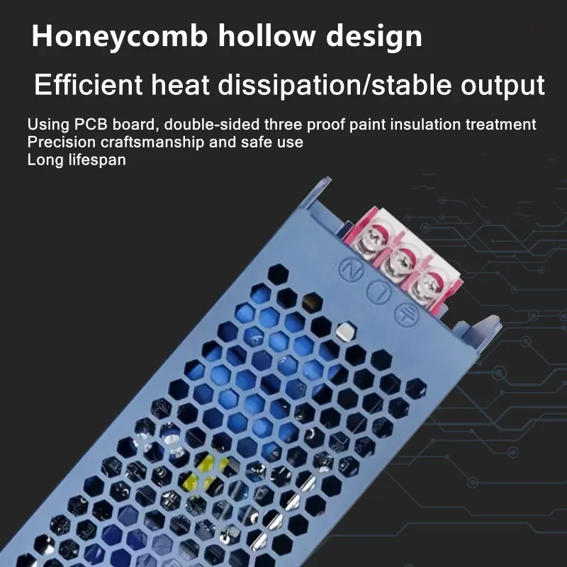 12V 24V LED Power Supply 45W 60W 100W 150W 200W 300W 400W AC/DC Transformer LED Driver Converter for LED Strip Lighting