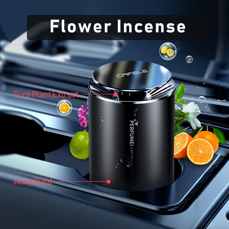 

Luxury Car Air Freshener Refill Balm Vehicle Solid Perfume Car Fragrance Cup Air Purifier Car Decorations Accessories Cologne