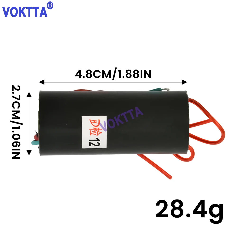 High Voltage Generator DC3.6 4.8V to 50KV 50000V Boost Step Up Power Module High Voltage Transformer Pulse Generator Kit