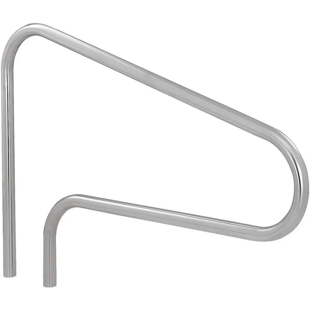 

Приставной поручень для бассейна с 3-мя изгибами, нержавеющая сталь