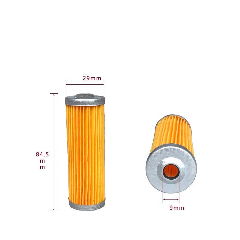 2pcs Fuel Filter Paper For 186F 5kw-7kw Silent Type Diesel Engine And Generator Parts,Oil Filter Replacement