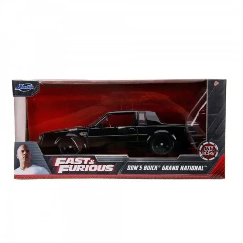 Jada 1/24 Fast and Furious 4(Tang boss driving) Buick Grand National, rare breed decoration collection children\'s gifts