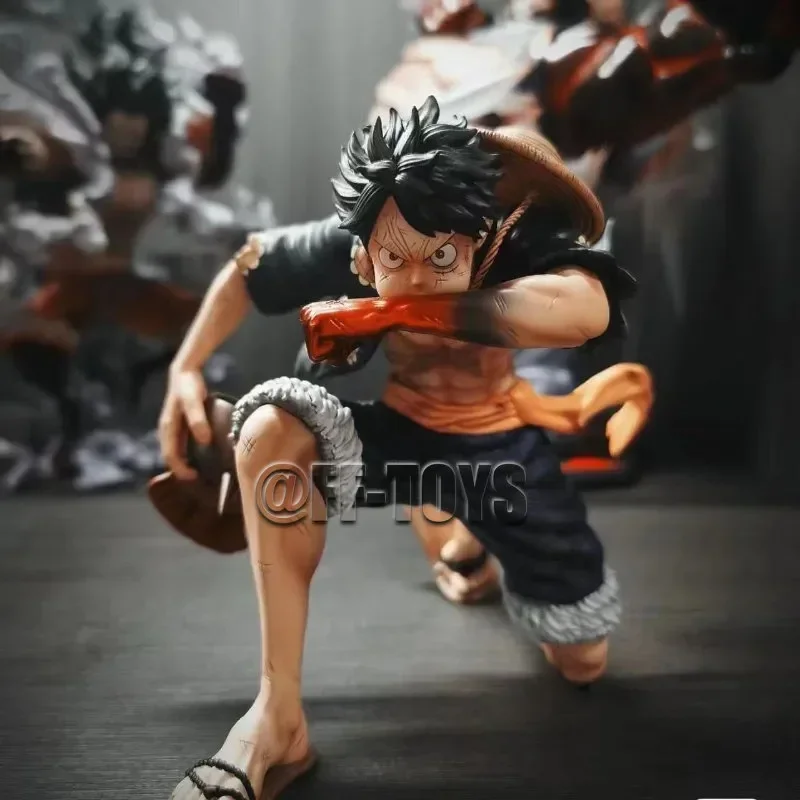 Anime One Piece Gear 2 Luffy Figure Wano Country Gear 3 Luffy Action Figures 15CM Collectible Model Toys for Children Gifts