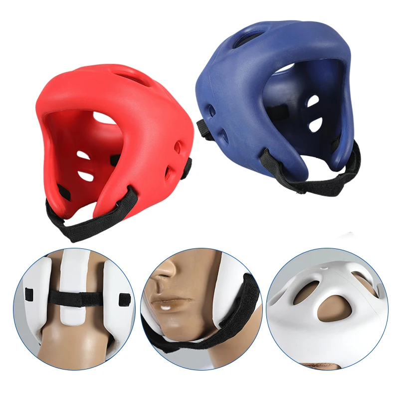 قابل للتعديل خوذة المصارعة الملاكمة رئيس الحرس الجودو الملاكمة التايلاندية القبعات التايكوندو شرارة المنافسة التدريب القبعات حامي