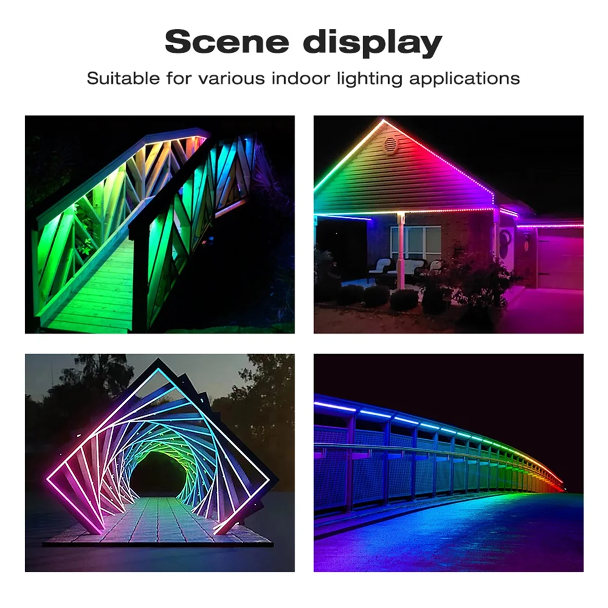 New GLEDOPTO ESP32 WLED LED Controller Smart Dimmer 800IC Segmented Color Funtion for RGBWS2811/2812B/2813 WIFI Strip Lights