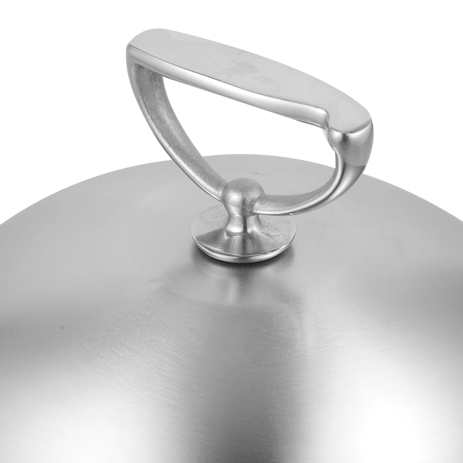 

Stainless Steel Food Cover Round Anti-Splashing Dome Lid For Bbq Steak Oil-Proof Protection Household Kitchen Food Cover
